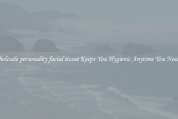 Wholesale personality facial tissue Keeps You Hygienic Anytime You Need It