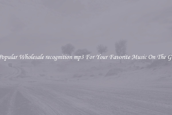 Popular Wholesale recognition mp3 For Your Favorite Music On The Go